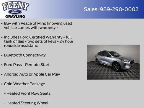 Used 2024 Ford Escape ST-Line w/ Tech Pack #1 AWD/4WD image 8