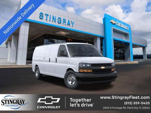 New 2025 Chevrolet Express 2500 Extended w/ Driver Convenience Package RWD image 1