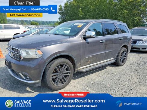 Used 2014 Dodge Durango Citadel w/ Trailer Tow Group IV AWD/4WD image 1