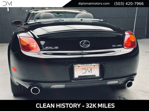 Used 2002 Lexus SC 430 Convertible RWD image 17