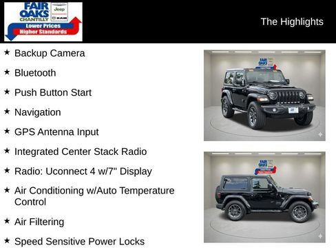 Used 2021 Jeep Wrangler Sport AWD/4WD image 2