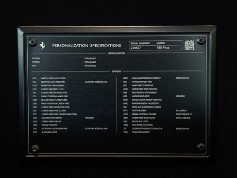 Certified 2019 Ferrari 488 Pista Coupe image 72