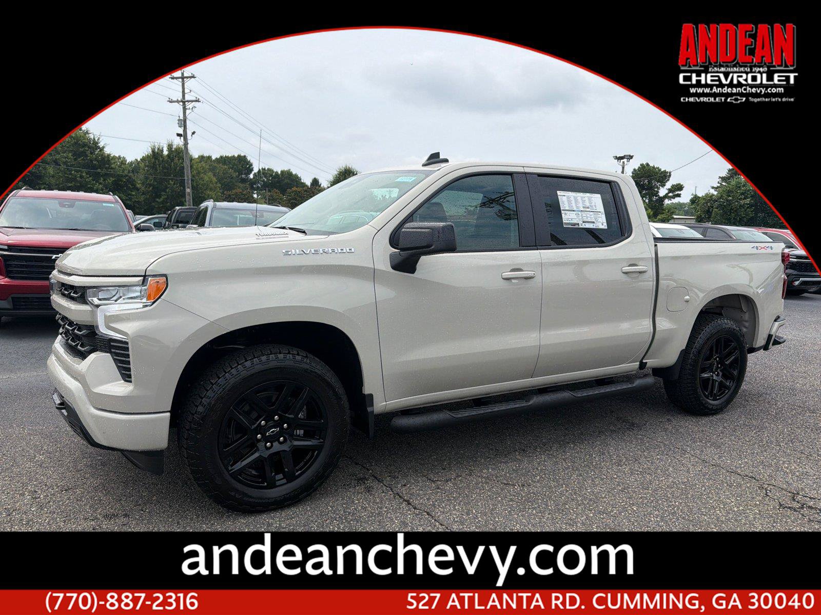 New 2026 Chevrolet Silverado 1500 RST w/ RST Select Package AWD/4WD image 1
