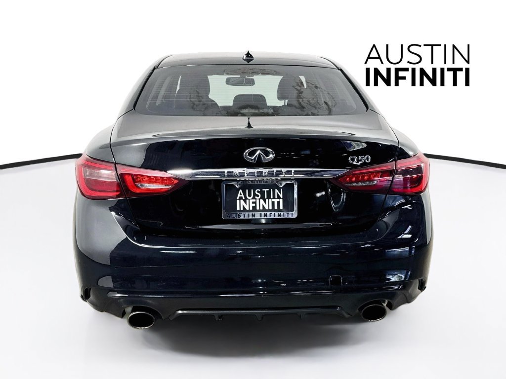 Certified 2019 INFINITI Q50 Luxe w/ Essential Package (3.0T Luxe) RWD image 8