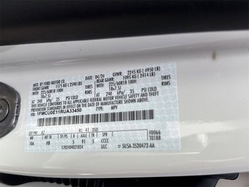 Used 2024 Ford Escape SE image 22