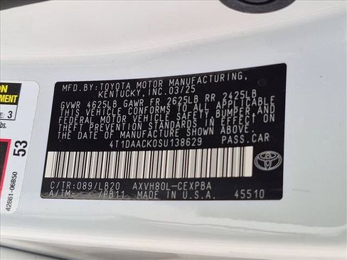 Used 2025 Toyota Camry XSE FWD image 25