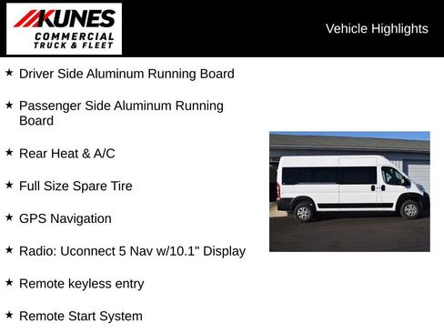New 2024 RAM ProMaster 2500 w/ Advanced Safety Group image 2