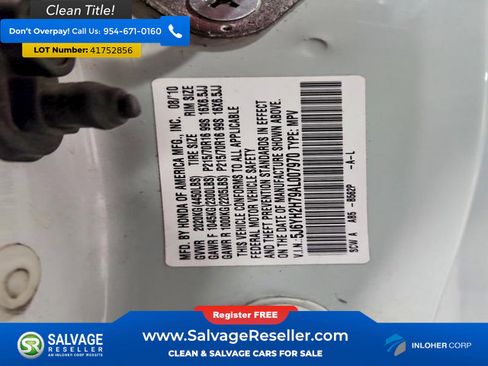 Used 2010 Honda Element EX image 19