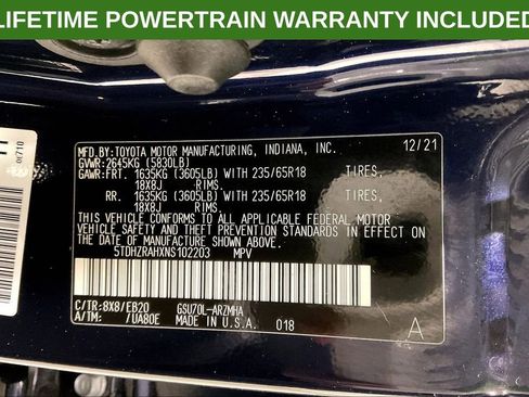 Used 2022 Toyota Highlander XLE image 42