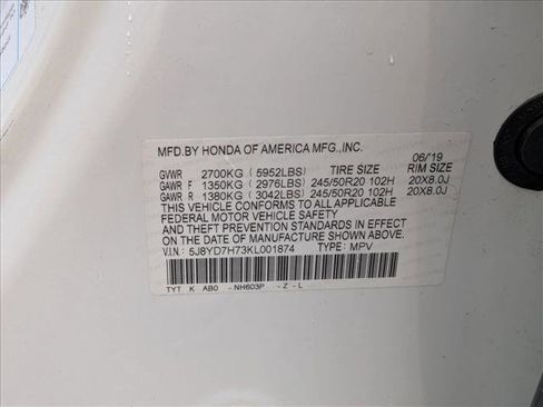 Used 2019 Acura MDX Sport Hybrid w/ Advance Pkg image 26