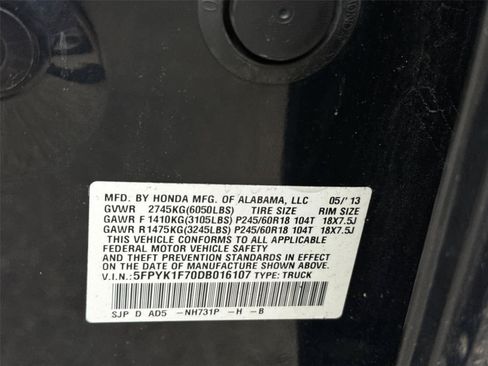 Used 2013 Honda Ridgeline Sport image 32