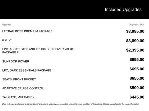 New 2026 Chevrolet Silverado 1500 LT Trail Boss w/ LT Trail Boss Premium Package AWD/4WD image 4
