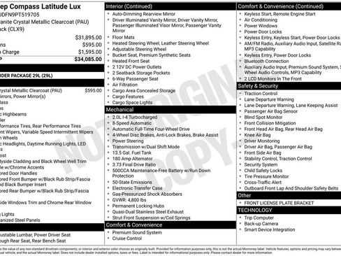 Used 2023 Jeep Compass Latitude AWD/4WD image 1