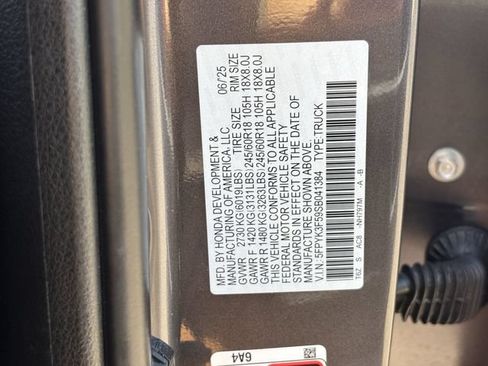 Used 2025 Honda Ridgeline RTL image 32