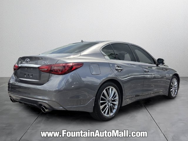 Used 2023 INFINITI Q50 Luxe w/ Cargo Package RWD image 4