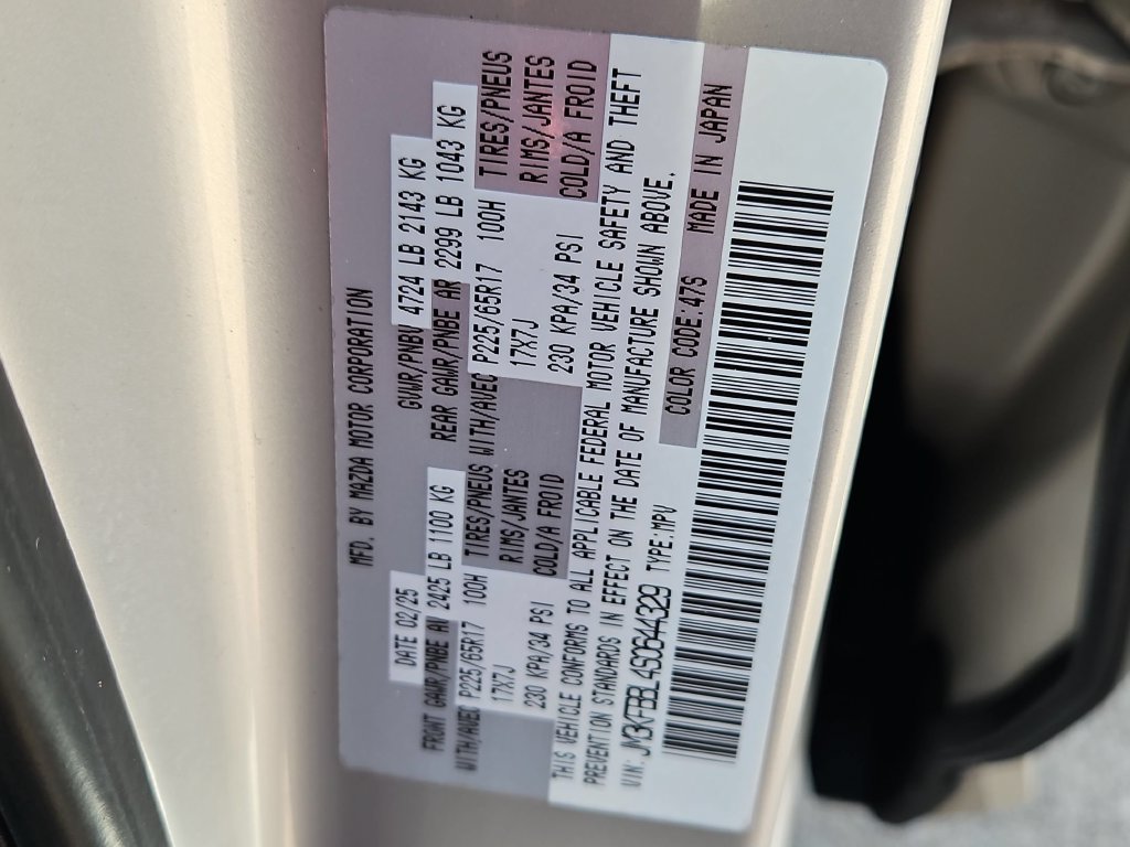 Used 2025 MAZDA CX-5 AWD 2.5 S w/ Select Package image 36