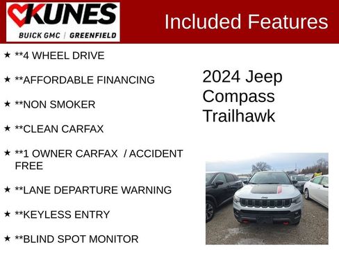 Used 2024 Jeep Compass Trailhawk image 3