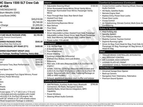 Used 2014 GMC Sierra 1500 SLT w/ SLT Crew Cab Value Package image 6