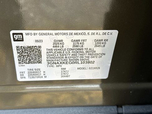Certified 2024 Chevrolet Equinox LT w/ LPO, Floor Liner Package FWD image 17