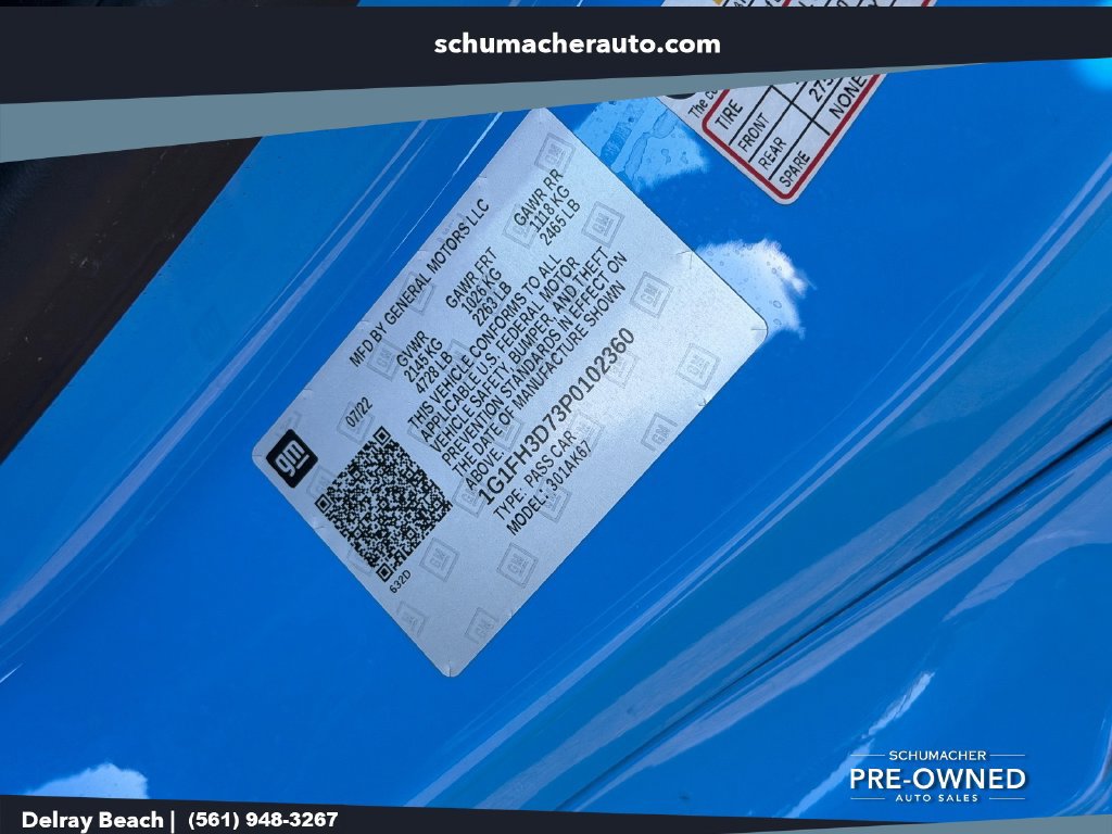 Used 2023 Chevrolet Camaro SS RWD image 20
