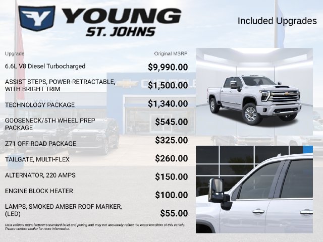 New 2026 Chevrolet Silverado 2500 High Country w/ Technology Package AWD/4WD image 7