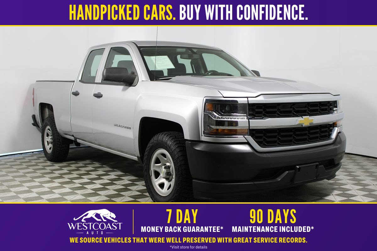 Used 2017 Chevrolet Silverado 1500 W/T RWD image 1