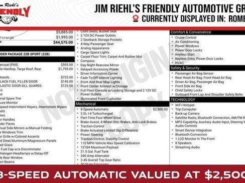 Used 2025 Jeep Wrangler Sport image 1