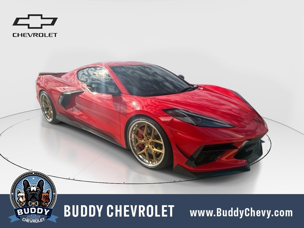 Used 2020 Chevrolet Corvette Stingray Premium Cpe w/ 3LT Preferred Equipment Group RWD image 1
