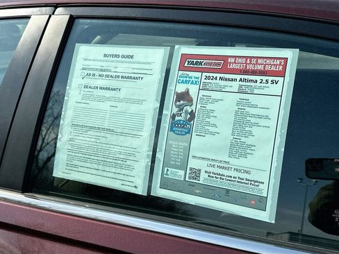 Certified 2024 Nissan Altima 2.5 SV FWD image 13