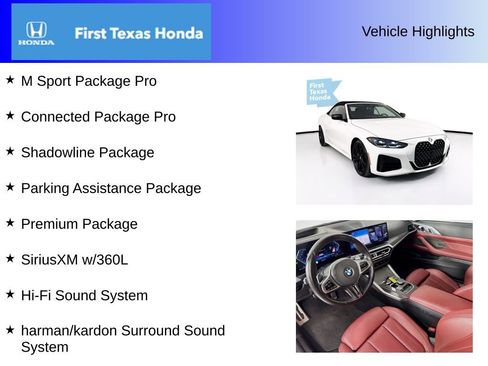 Used 2024 BMW M440i Convertible w/ Premium Package image 11