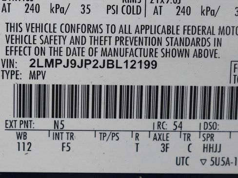 Used 2018 Lincoln MKX Black Label w/ Driver Assistance Package image 30