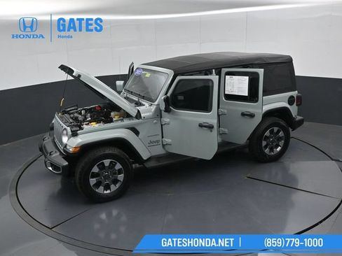 Used 2023 Jeep Wrangler Unlimited Sahara w/ Cold Weather Group AWD/4WD image 54