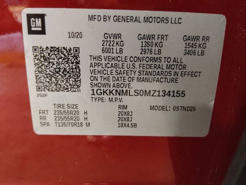 Used 2021 GMC Acadia SLT FWD image 33