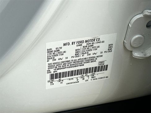 Used 2022 Ford Explorer Limited w/ Equipment Group 301A image 33