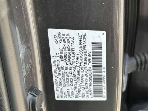 Used 2022 Honda Pilot Special Edition image 13