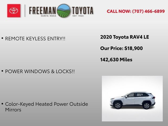 Used 2020 Toyota RAV4 LE w/ Carpet Mat Package FWD image 9