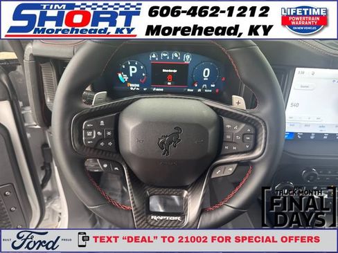 New 2026 Ford Bronco Raptor w/ Interior Carbon Fiber Pack AWD/4WD image 14