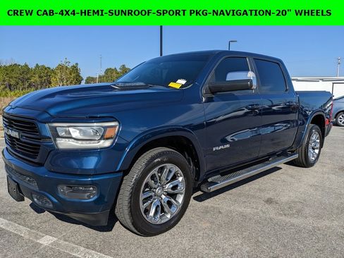 Used 2019 RAM 1500 Laramie w/ Sport Appearance Package image 1