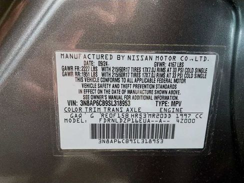 Certified 2025 Nissan Kicks SV w/ Illumination Package AWD/4WD image 27