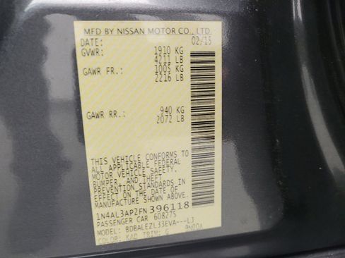 Used 2015 Nissan Altima 2.5 S w/ Sport Value Package FWD image 33