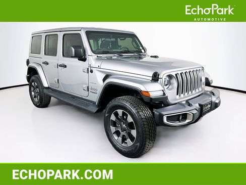 Used 2018 Jeep Wrangler Unlimited Sahara image 1