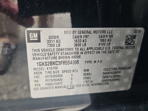 Used 2015 GMC Yukon SLT w/ Open Road Package image 6