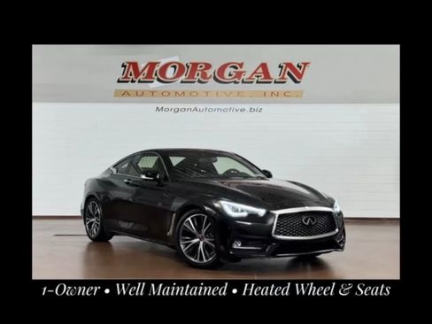 Used 2021 INFINITI Q60 3.0t Luxe w/ Cargo Package RWD image 1