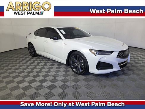 Used 2022 Acura TLX w/ A-SPEC Pkg FWD image 1