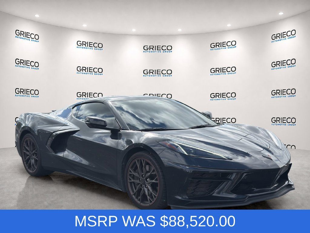 Used 2024 Chevrolet Corvette Stingray Preferred Cpe w/ Z51 Performance Package RWD image 1