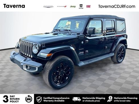 Used 2021 Jeep Wrangler Unlimited Sahara image 1