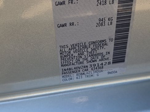 Used 2024 Nissan Altima 2.5 SV FWD image 28