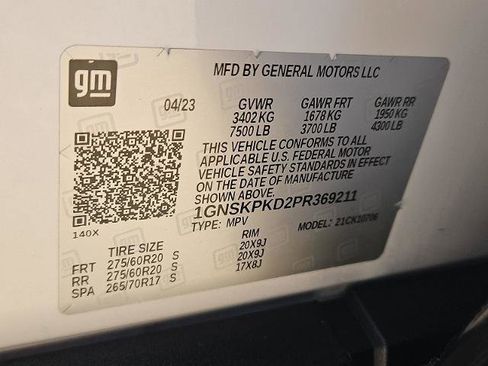 Certified 2023 Chevrolet Tahoe Z71 w/ Luxury Package image 31