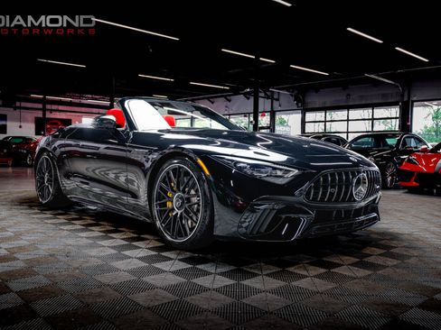 Used 2022 Mercedes-Benz SL 55 AMG 4MATIC image 33