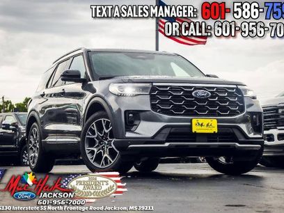 New 2025 Ford Explorer Platinum w/ Ultimate Package